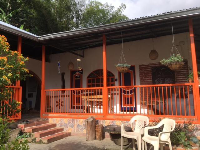 Habitación Las Bromelias, Pijao, Finca Flora del Rio Exterior foto